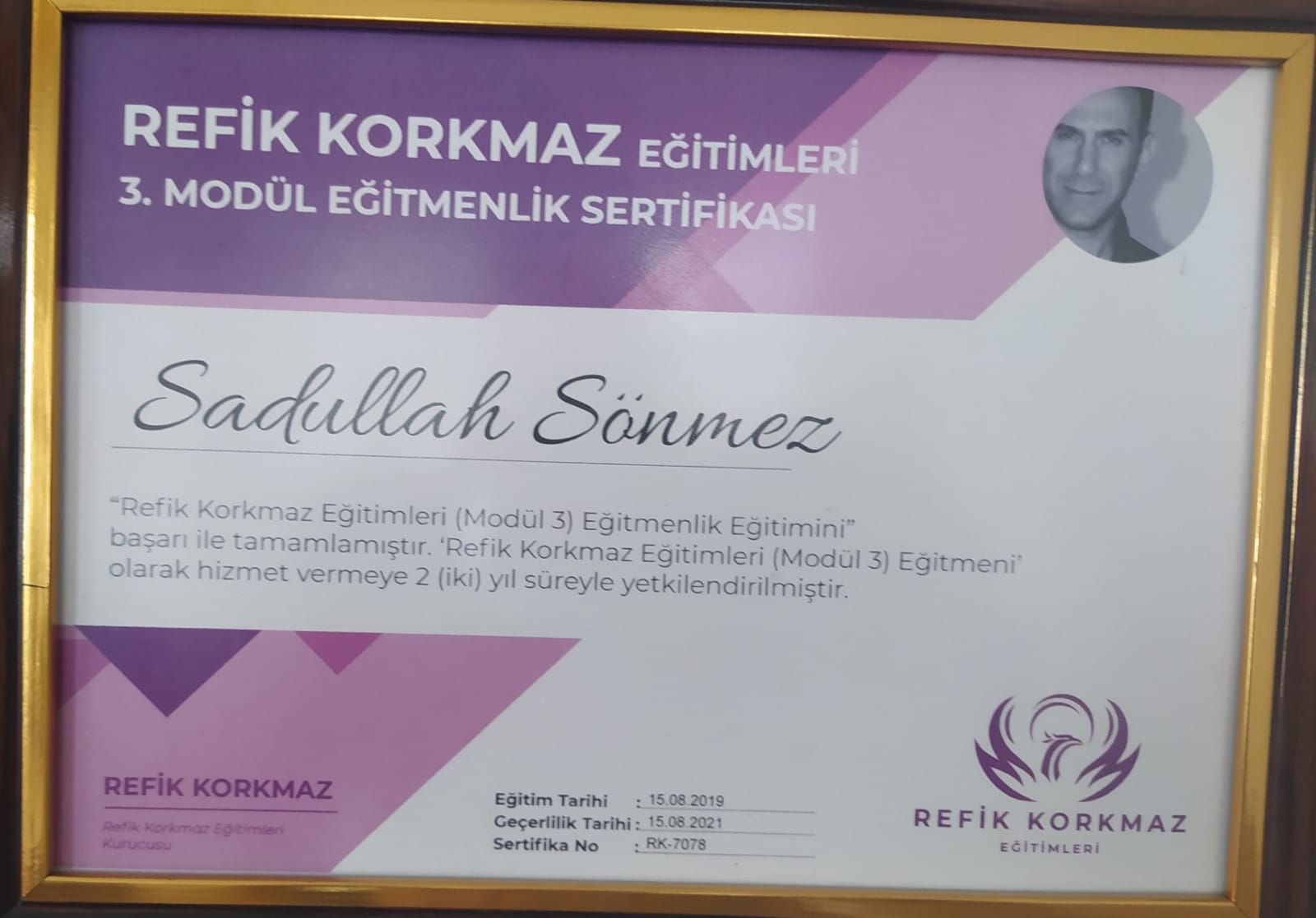 BİLİNÇALTI DİLİ ve MUCİZELER 3. MODÜL EĞİTMENLİK SERTİFİKASI